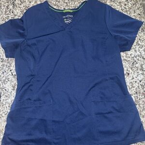 Scrubs top and matching jacket